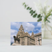Liverpool - Liver Building Briefkaart (Staand voorkant)