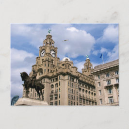 Liverpool - Liver Building Briefkaart