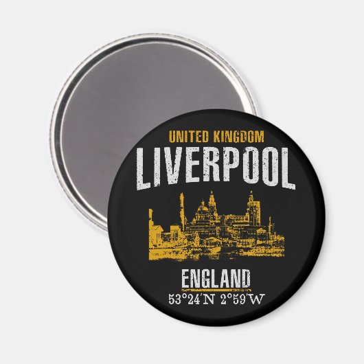 Liverpool Magneet (Voorkant / Achterkant)