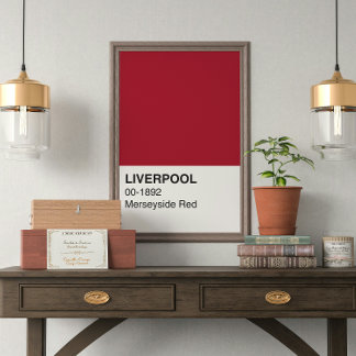 Liverpool Merseyside Red - Volledige breedte Perfect Poster