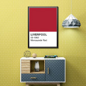 Liverpool Merseyside Red - Volledige breedte Perfect Poster