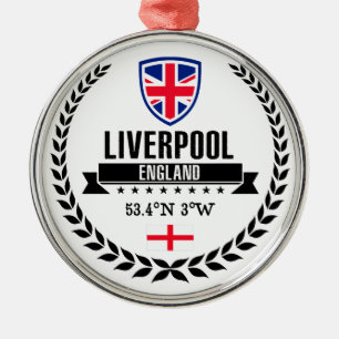 Liverpool Metalen Ornament