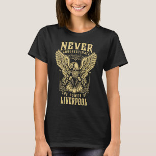 LIVERPOOL Name, LIVERPOOL familienaam crest T-shirt