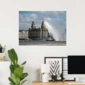 Liverpool-Poster voor leveringopbouw Poster (Thuiskantoor)
