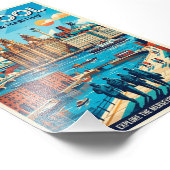 Liverpool Reisposter Foto Afdruk (Hoek)