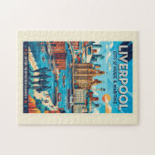 Liverpool Reisposter Legpuzzel (Horizontaal)