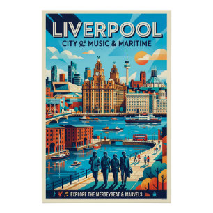 Liverpool Reisposter Perfect Poster