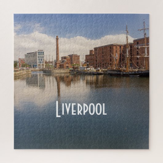 Liverpool Salthouse Dock Legpuzzel (Verticaal)