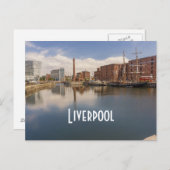 Liverpool Salthouse Dock Merseyside Travel Foto Briefkaart (Voorkant / Achterkant)