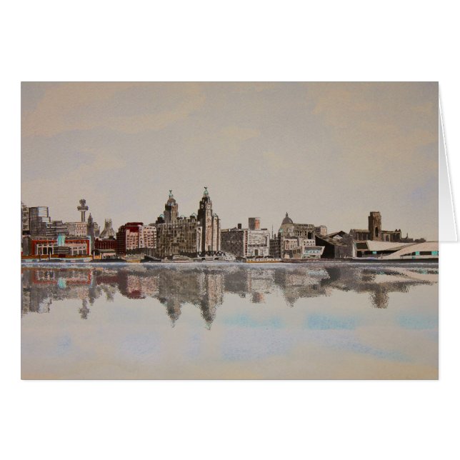 Liverpool Skyline (Voorkant Horizontaal)