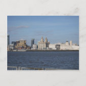 Liverpool Skyline Briefkaart (Voorkant)