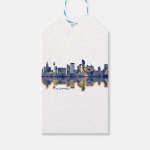 Liverpool Skyline Cadeaulabel