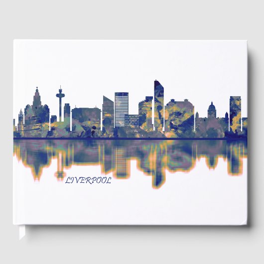 Liverpool Skyline Gastenboek (Voorkant)