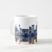 Liverpool Skyline Koffiemok (Voorkant links)