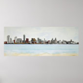 Liverpool Skyline Poster (Voorkant)