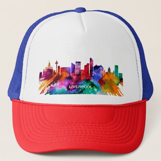 Liverpool Skyline Trucker Pet (Voorkant)