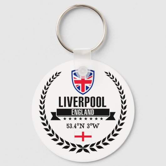 Liverpool Sleutelhanger (Voorkant)