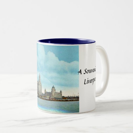 Liverpool Souvenir Mok (Voorkant rechts)