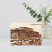Liverpool, St. George's Hall Briefkaart (Staand voorkant)