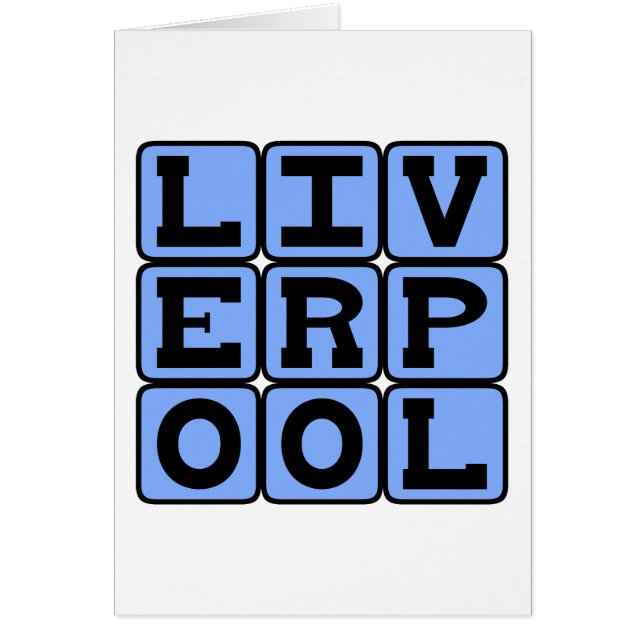 Liverpool, Stad in Engeland (Voorkant)