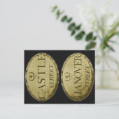 Liverpool Street Signs : Circa begin jaren 1800 Briefkaart (Staand voorkant)