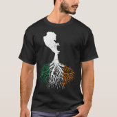 Liverpool UK City Irish Roots St Patrick Day T-shirt (Voorkant)