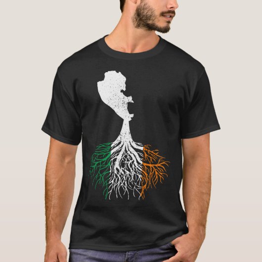 Liverpool UK City Irish Roots St Patrick Day T-shirt (Voorkant)