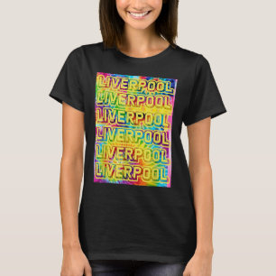 Liverpool UK City Shirt World Travel Gift Mannen V
