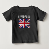 Liverpool UK Flag England Souvenir (Voorkant)
