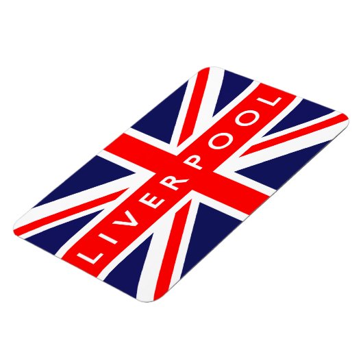 Liverpool UK Flag Magneet (Linkerzijde)
