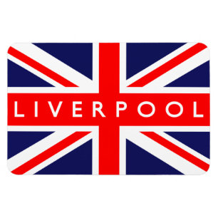 Liverpool UK Flag Magneet