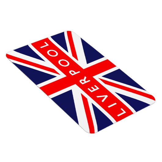 Liverpool UK Flag Magneet (Rechterzijde)