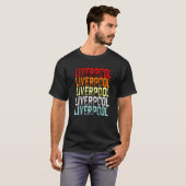 Liverpool Uk Flag T-shirt (Voorkant volledig)