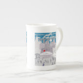 Liverpool UK Skyline Bone China Mok (Voorkant rechts)