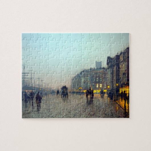 Liverpool van schilderij Wapping Legpuzzel (Horizontaal)