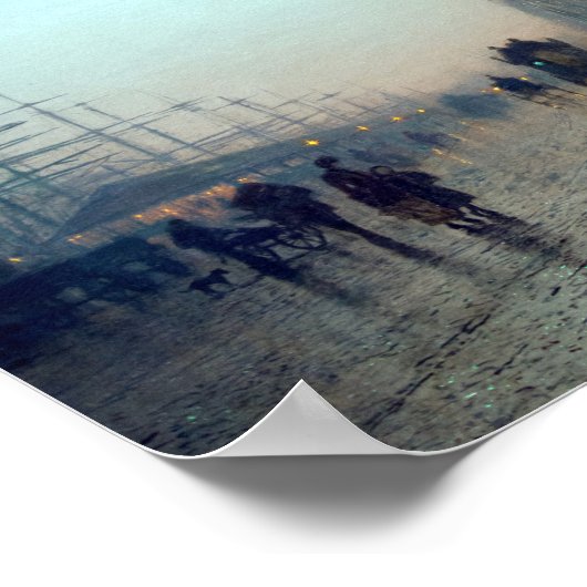 Liverpool van  schilderij Wapping Poster (Hoek)