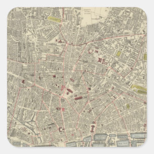 Liverpool Vierkante Sticker