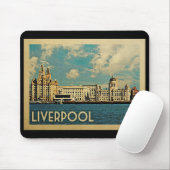 Liverpool Vintage Travel Muismat (Met muis)