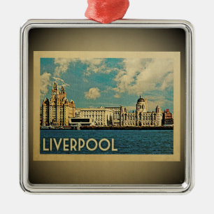 Liverpool Vintage Travel Ornament Verenigd Koninkr