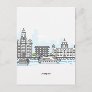 Liverpool Waterfront Briefkaart
