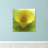 Liverwort Gemma Cup Canvas Afdruk (Insitu (Houten vloer))