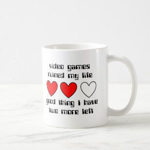 Lives left Funny Mug Humor Koffiemok