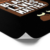 Lives Probleem Video-game Black History Gaming Gam Poster (Hoek)