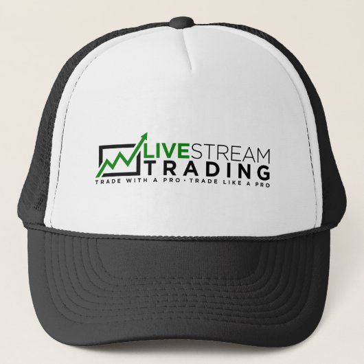 LiveStream Trading Trucker Hat Trucker Pet (Voorkant)
