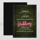 Livestream Virtual Wedding Neon Sign Boxwood Kaart (Voorkant / Achterkant)