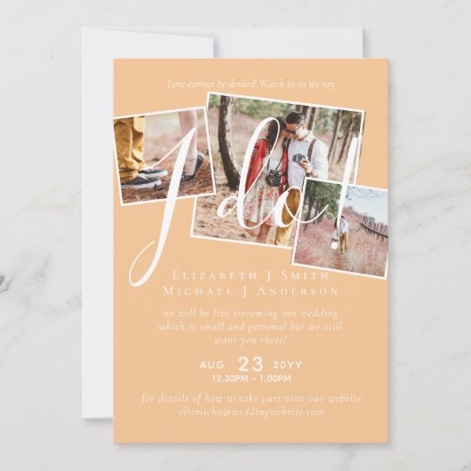 Livestreaming Bekijk ons dat ik het doe! FOTO Wedd (Voorkant)