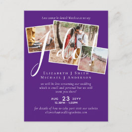 Livestreaming Bekijk ons dat ik het doe! FOTO Wedd Briefkaart