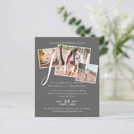 Livestreaming Kijk hoe we zeggen: I Do! FOTOHuweli (Staand voorkant)