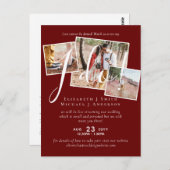 Livestreaming Kijk ons 'I Do' zeggen! Bruiloftsfot Briefkaart (Voorkant / Achterkant)