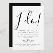 Livestreaming Trouw Uitnodigingen - Kijk hoe we Ja (Voorkant / Achterkant)